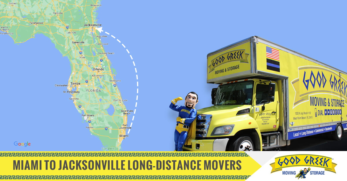 Professional Miami to Jacksonville Long-Distance Movers
